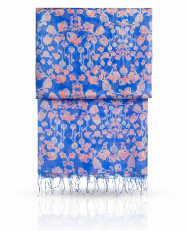 Палантин Женский S-KEY.MED/BLUE